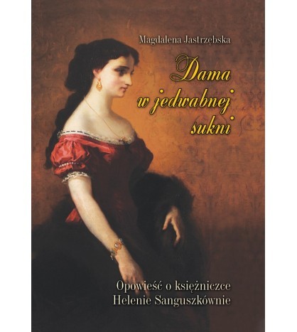 DAMA W JEDWABNEJ SUKNI